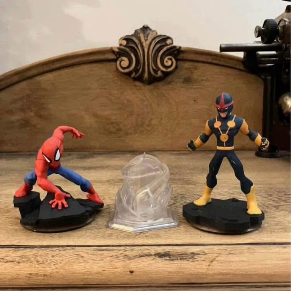 Disney Infinity 2.0 Spiderman and Nova Playset